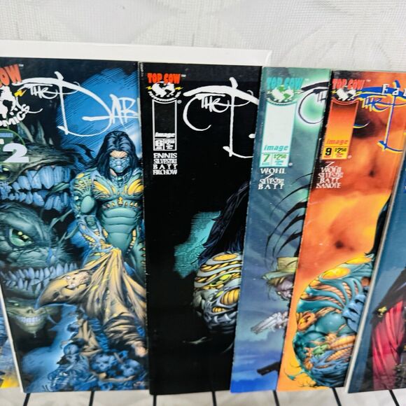 The Darkness 1 Reprint 2 6-7 9 16-24 Holiday Pin Up Lot Top Cow Jackie Estacado - Picture 4 of 8